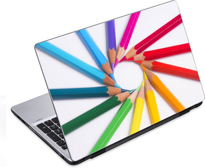 

ezyPRNT Sharpened Pencil Colors making Sun (14 to 14.9 inch) Vinyl Laptop Decal 14