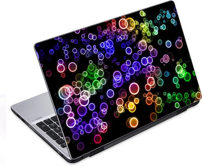 

ezyPRNT Multicolor Bubbles Pattern (14 to 14.9 inch) Vinyl Laptop Decal 14