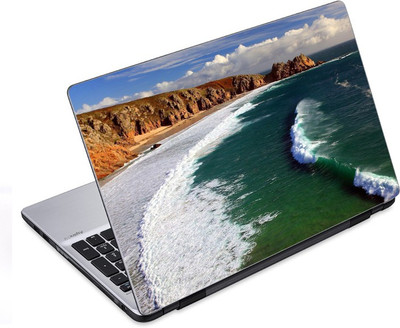 

ezyPRNT Sea Waves (14 to 14.9 inch) Vinyl Laptop Decal 14