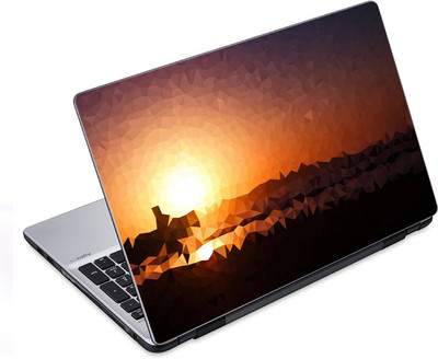 

ezyPRNT Brown Triangular Patterned Scene (14 to 14.9 inch) Vinyl Laptop Decal 14