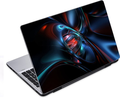 

ezyPRNT Multicolor Liquid Metallic Pattern (14 to 14.9 inch) Vinyl Laptop Decal 14