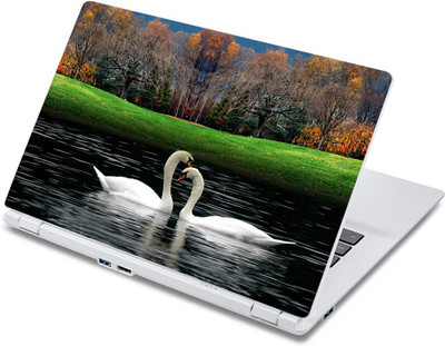 

ezyPRNT Swans in Romantic Mode (13 to 13.9 inch) Vinyl Laptop Decal 13