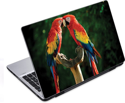 

ezyPRNT Romantic Parrots Couples (14 to 14.9 inch) Vinyl Laptop Decal 14