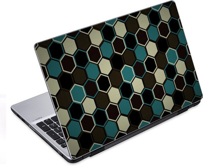 

ezyPRNT Honeybee's Hexagon Pattern (14 to 14.9 inch) Vinyl Laptop Decal 14