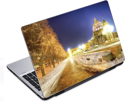 

ezyPRNT Travel and World City (14 to 14.9 inch) Vinyl Laptop Decal 14