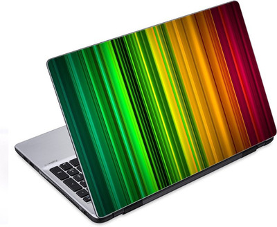 

ezyPRNT Vertical Colorful Lines Pattern (14 to 14.9 inch) Vinyl Laptop Decal 14