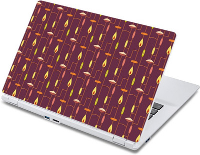 

ezyPRNT Candle's Flame Pattern (13 to 13.9 inch) Vinyl Laptop Decal 13