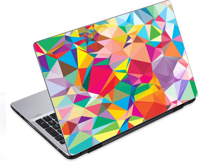 

ezyPRNT Colorful 3D Sharp Random Pattern (14 to 14.9 inch) Vinyl Laptop Decal 14