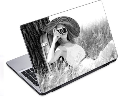 

ezyPRNT Woman taking a Pic (14 to 14.9 inch) Vinyl Laptop Decal 14