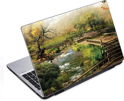 

ezyPRNT The Beautiful Park Nature (14 to 14.9 inch) Vinyl Laptop Decal 14