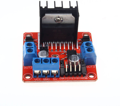 

Robocraze L298 motor driver board(Red)