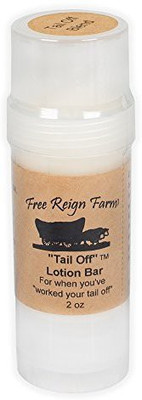 

Free Reign Farm Tail Off 2 Ounce Large Moisturizing All Natural Lotion Bar(59.15 ml)