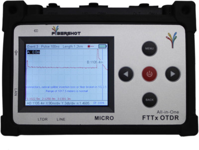 

Fiber Shot FTTx Digital Multimeter(Black 8000 Counts)