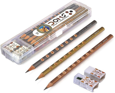 

DOMS groove 3 Pencil(Set of 3, Multicolor)