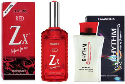 

RAMSONS RED ZX PERFUME 100 ML+ RHYTHM PERFUME 40 ML Eau de Parfum - 100 ml(For Men & Women)