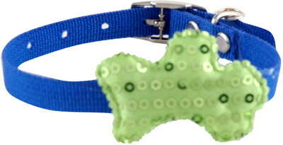

SRI High Quality Designer Adjustable Bow Design Collar For Puppy/Cat- Cat Everyday Collar(, Royal Blue