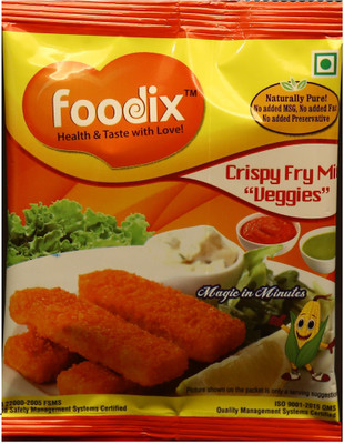 

Foodix Crispy Fry Mix Veggies-60 Gram (Pack of 7) 420 g(Pack of 7)