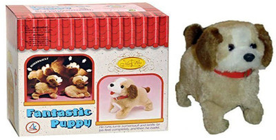 

Bonkerz Beige Plastic Jumping Dog Fantastic Puppy(Multicolor)