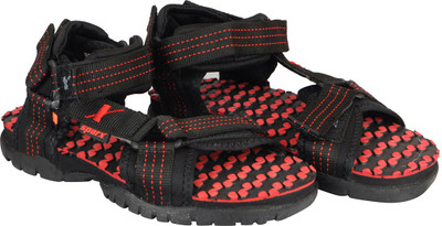 

Sparx Men Black Red Sandals