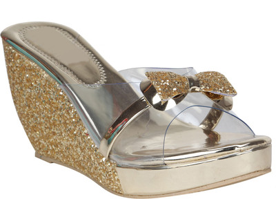 

Dicy Women Gold Wedges