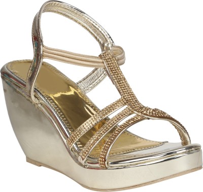 

Dicy Women Gold2 Wedges