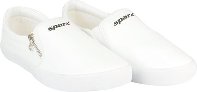 

Sparx Trendy Slip On Sneakers For Women(White