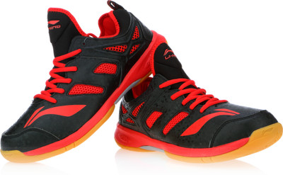 

Li-Ning Brio Badminton Shoes For Men(Black, Red