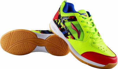 

Li-Ning ICON II Badminton Shoes For Men(Green, Lime