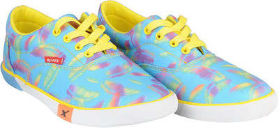 

Sparx Printed Sneakers For Women(Multicolor, Blue yellow