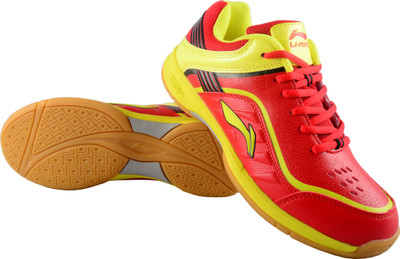 

Li-Ning PLAY Badminton Shoes For Men(Red