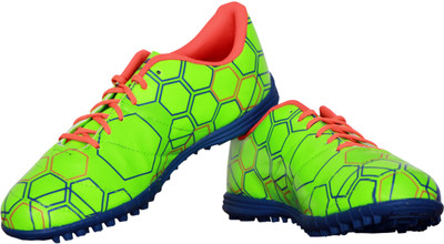 

Nivia Stay Tough Hard Ground Football Shoes For Men(Multicolor, Green::blue