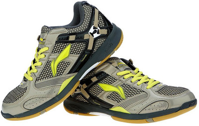 

Li-Ning SUPER STAR II Badminton Shoes For Men(Multicolor, Grey