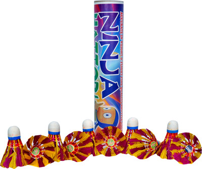 

STC Ninja Hattori Coloured Feather Feather Shuttle - Multicolor(Medium, 77, Pack of 10)