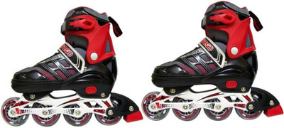 

Cosco Sprint In-line Skates - Size 6.5-8 UK(Multicolor), Red;black