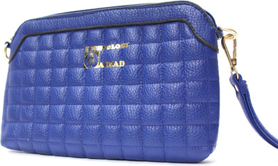 

Technology Ahead Women Casual Blue PU Clutch