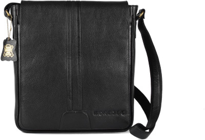 

Morbido Boys Casual Black PU Sling Bag