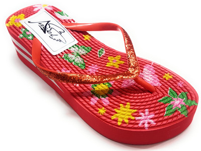 

Angel Fashion Flip Flops, Red