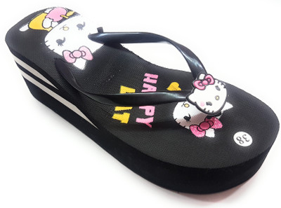 

Angel Fashion Flip Flops, Black
