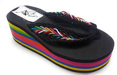 

Angel Fashion Flip Flops, Black