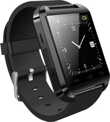 

Anand India U8 Bluetooth Smartwatch Smartwatch(Black Strap Free Size)