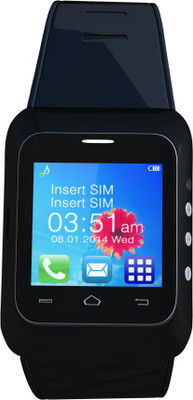 

Anand India Smart wrist Watch with keypad - Black Smartwatch(Black Strap Free Size)