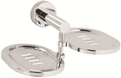 

HARMONUS DOUBLE SOAP DISH,HI-528(Silver)