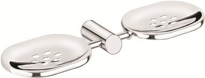 

HARMONUS DOUBLE SOAP DISH,HI-248(Silver)