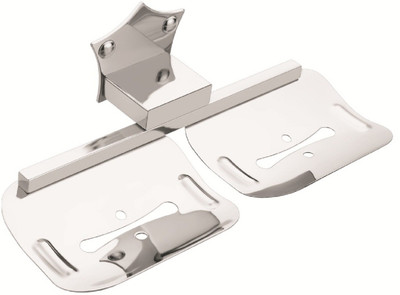 HARMONUS DOUBLE SOAP DISH,HI-508(Silver)