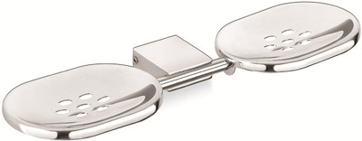 

HARMONUS DOUBLE SOAP DISH,HI-228(Silver)