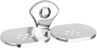 

HARMONUS DOUBLE SOAP DISH,HI-368(Silver)