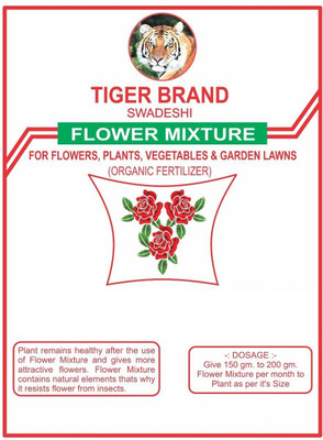 

TIGER Organic Fertilizer Flower Mixture - FREE Delivery Soil Manure(950 g Granules)