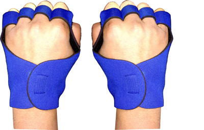 

DreamPalace India A1 Gym & Fitness Gloves (, Blue, Black, Black;blue