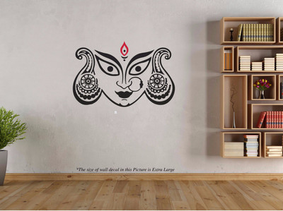peacockirde 60 cm Kutiyattam Self Adhesive Sticker(Pack of 1)