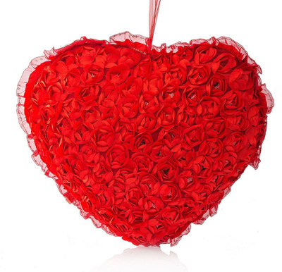 

Dimpy Stuff Flower Heart Red - 55 cm(Red)